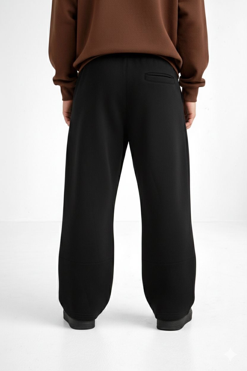 Black Basic Sweatpants