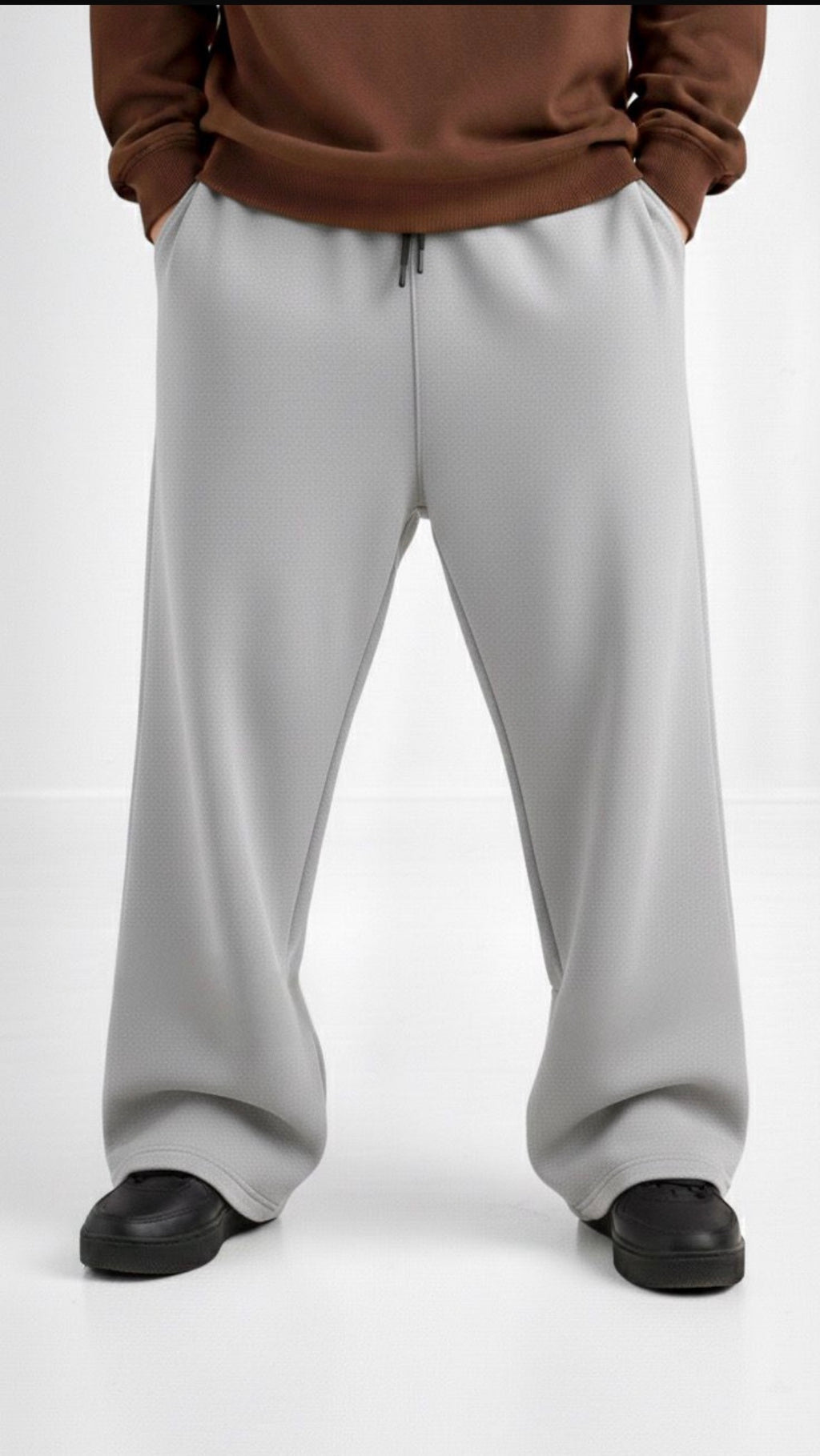 Grey Basic Sweatpants
