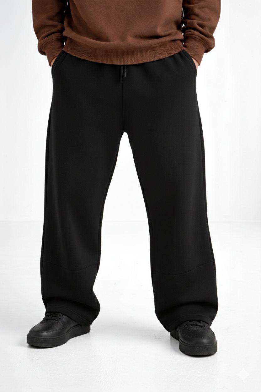 Black Basic Sweatpants